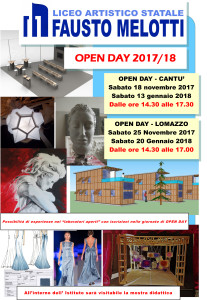 LOCANDINA Open Day 17 18
